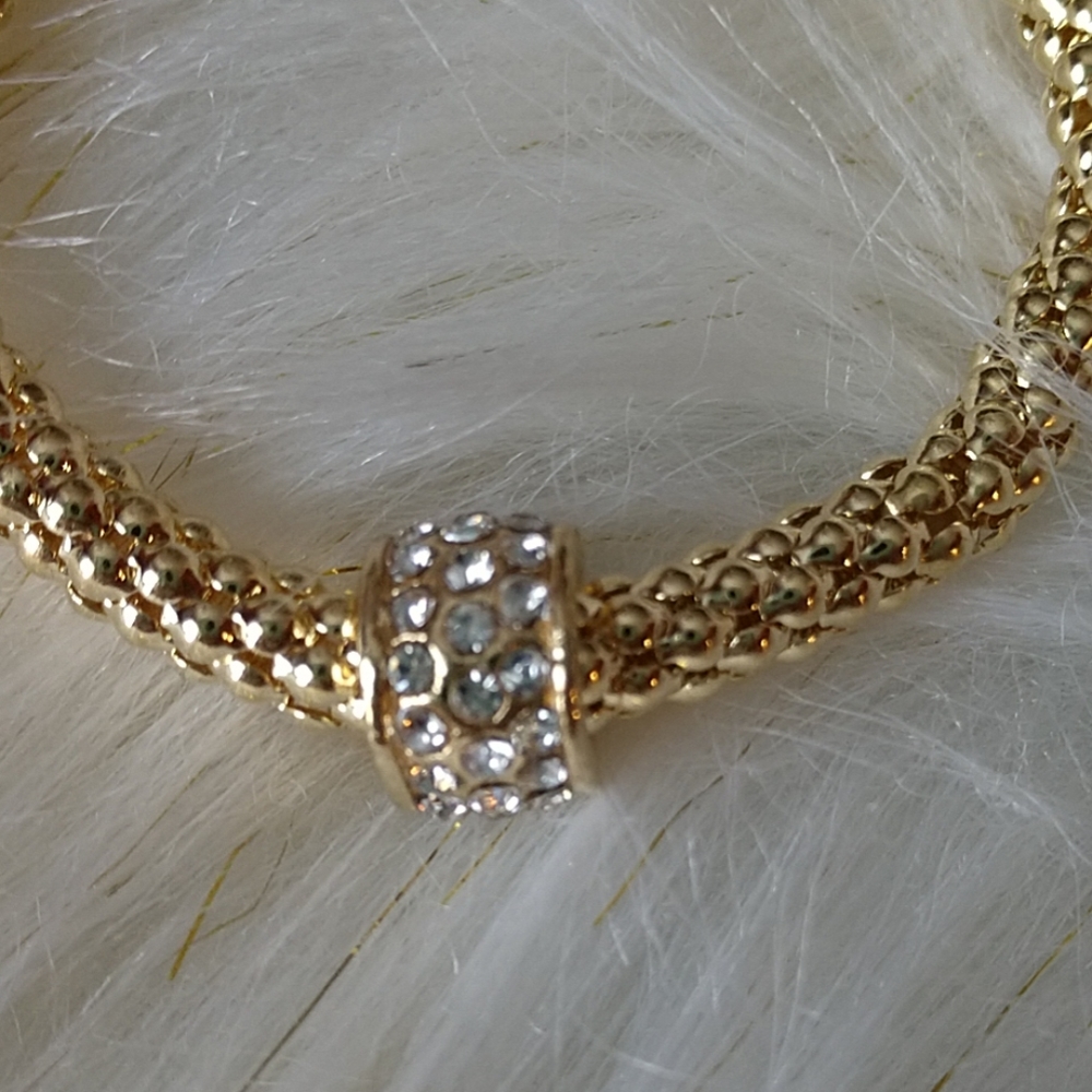 Gold tone bracelet - Picture 5 of 7
